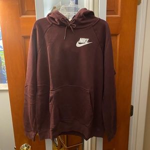 Maroon Nike sweatshirt, size large